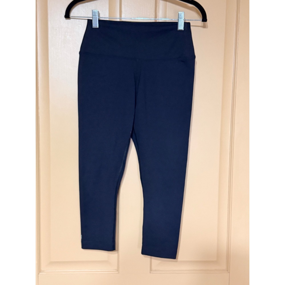 NOBULL Womens High-Rise Crop Leggings Black Size Small Training CrossFit Tights